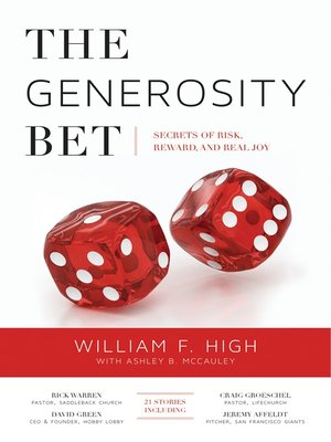 cover image of The Generosity Bet